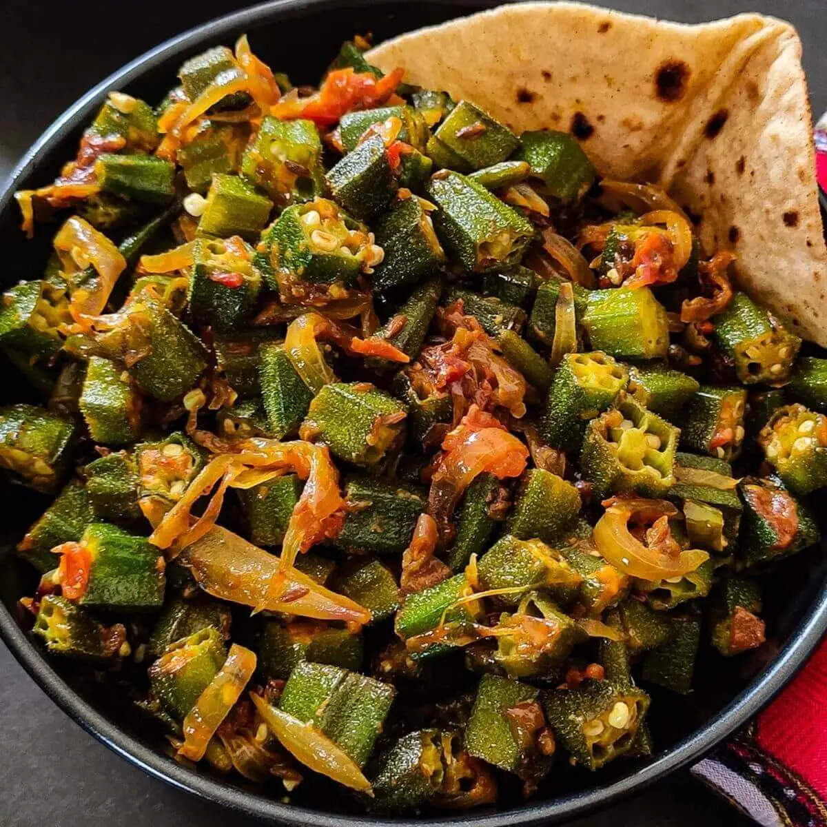 Delicious Bhindi Masala in Edmonton, AB